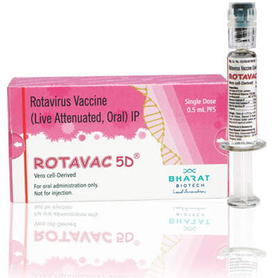 Rotavac 5d Rota Virus Vaccine Manufacturer Bharat Biotech
